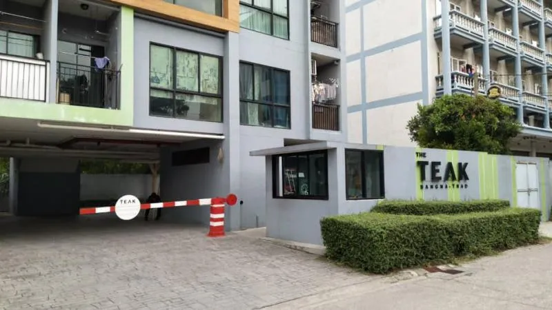 Urgent rental !! Condo The Teak Bangna-Trad, conveniently located near the train, do not miss !!