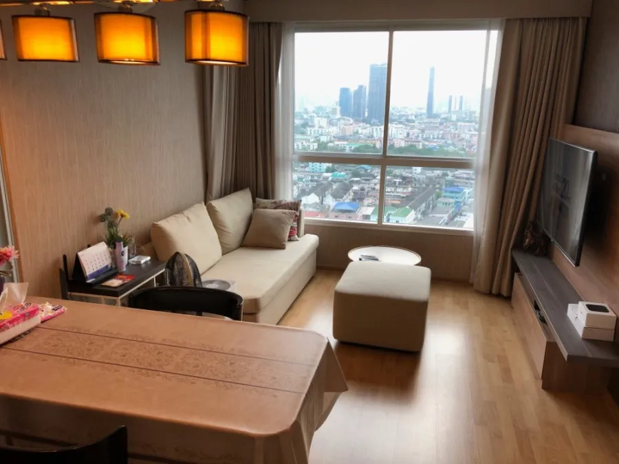 Condo for sale, U Delight Residence (Pattanakarn - Thonglor), high floor, good view, not too expensive, don't bother looking and book now.
