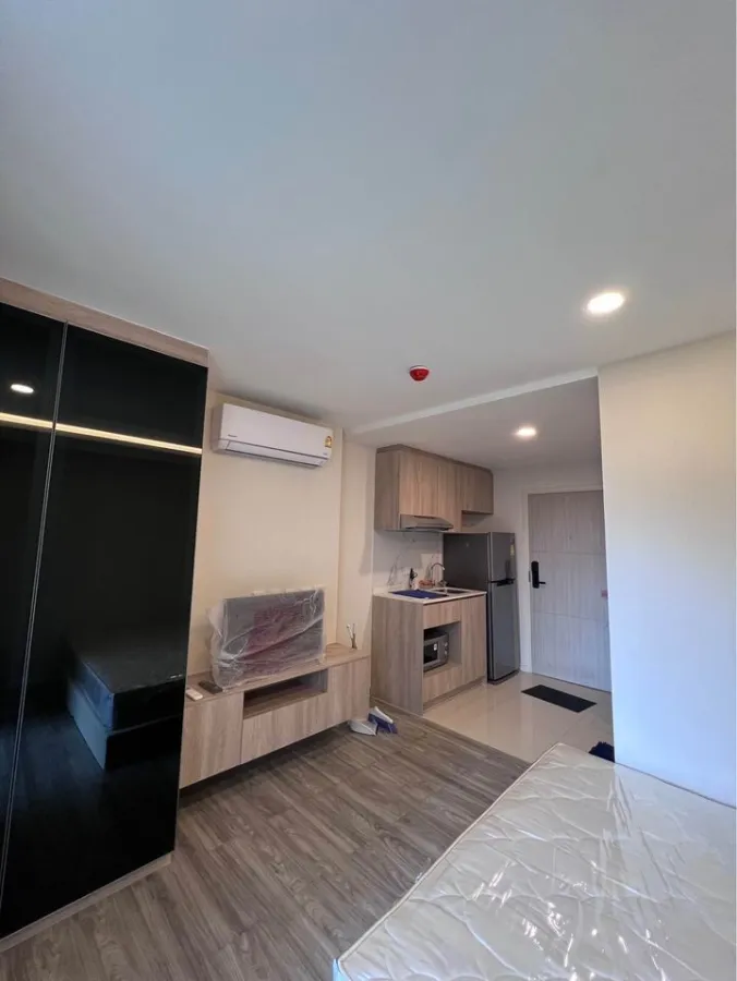 Condo for rent IKON Sukhumvit 77, corner room, quiet, not next to anyone, economical price, hurry and reserve now.