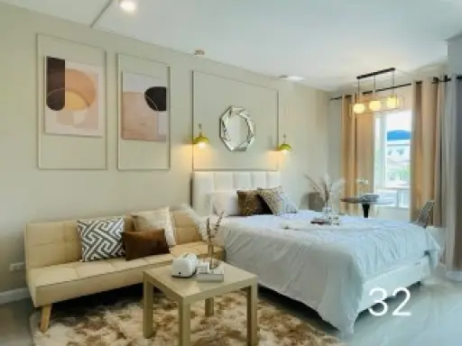 ขาย ไอริส แอเวนิว อ่อนนุช – วงแหวน ห้องสวยมาก ตกแต่งด้วยเฟอร์นิเจอร์อย่างดี วิวสวน น่าจองมว๊ากกกกก