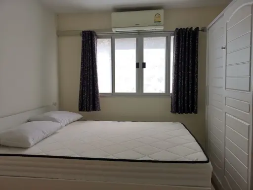 For rent Lumpini Condo Town Rattanathibet, room divided into proportions. Great furniture, good prices, don't miss out on booking.