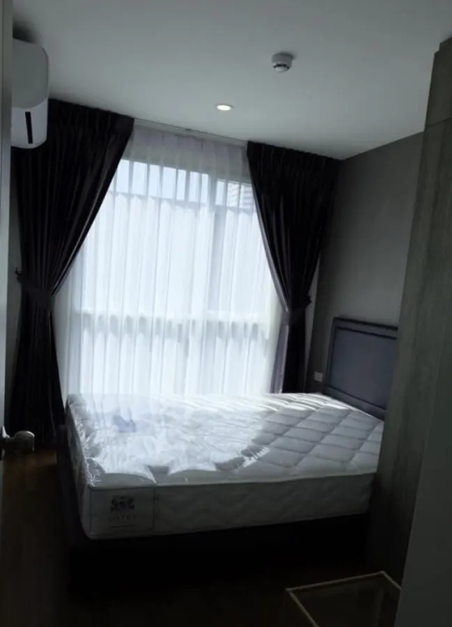 For rent urgently!! Condo Lumpini Place Bangna Km.3 corner room, furniture with electrical appliances, do not miss!!