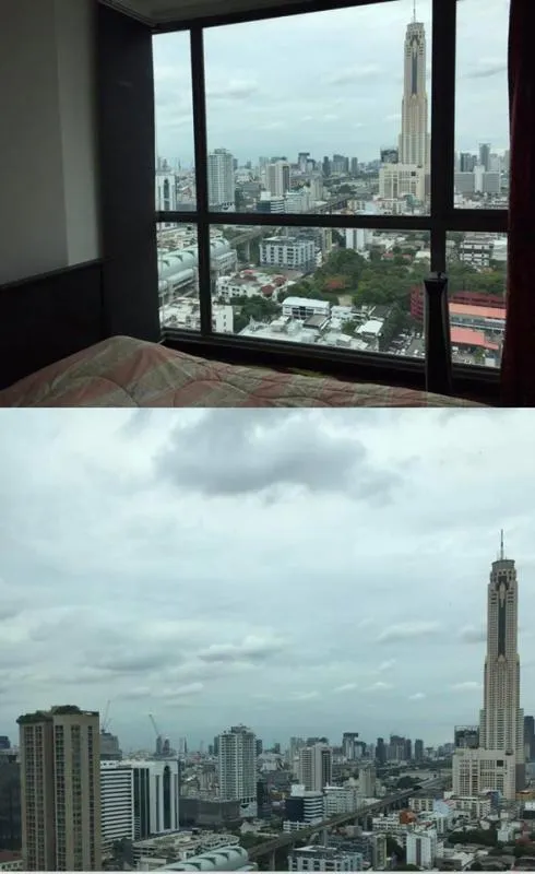 ให้เช่า Ideo Q Phayathai 1 bedroomDuplex 62.07 sqmFl.25 37,000 baht per month