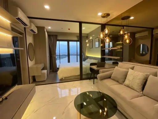 For Rent The Politan Aqua ห้องตกแต่งสวย พร้อมบิ้วอินท์จัดเต็ม ชั้น 40 ได้วิวแม่น้ำ คุณต้องห้ามพลาด