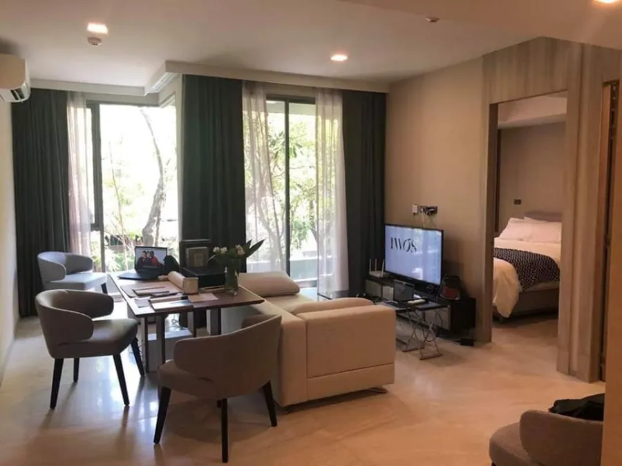 ให้เช่า FYNN สุขุมวิท 31 ขนาด 1 ห้องนอน 47 ตร.ม. ชั้น 2 ห้องแต่งสวยมีสไตล์ มีเครื่องซักผ้า มาก่อนได้