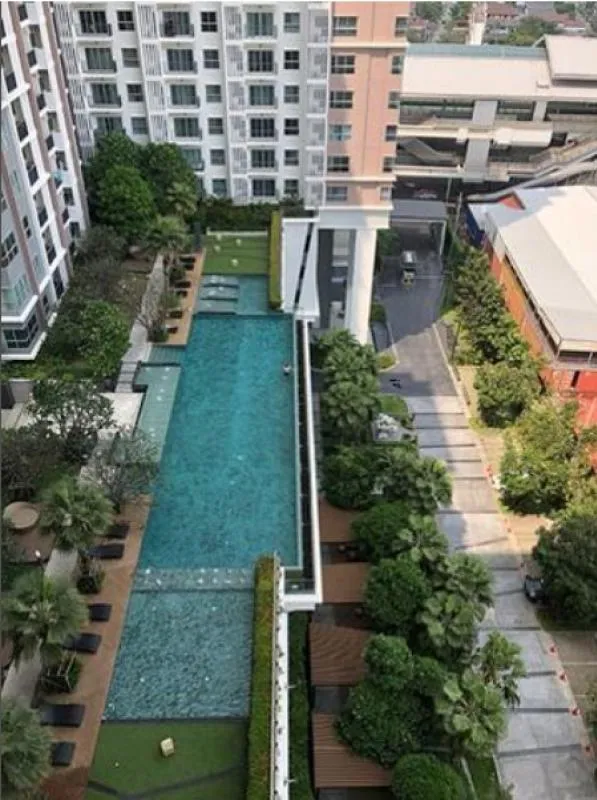 for rent at The Parkland Phetkasem วอลเปเปอร์สวย ผ้าม่านสวย วิวสวย พลาดแล้วจะเสียใจ