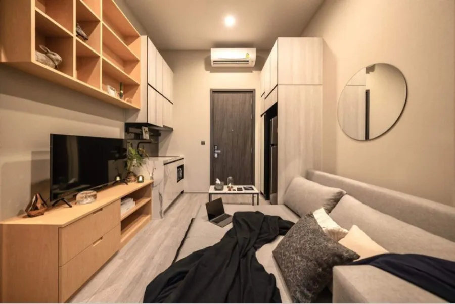 Sale/Rent Urgent!! Condo The Line Sukhumvit 101, beautiful room, high floor, good location, near shopping area, book now!!