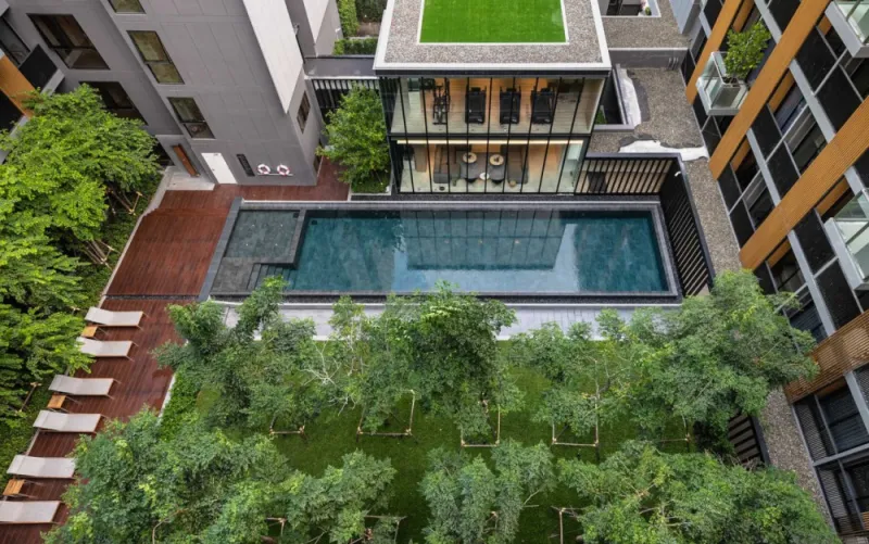 ให้เช่า โนเบิล แอมเบียนส์ สุขุมวิท 42 ห้องไซด์ใหญ่ วิวสระ ตกแต่งสไตล์มินิมอล สนใจจองเลยจ้า ด่วนๆจ้า