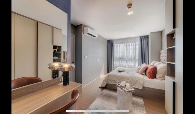 Urgent sale **Ideo Phahon Chatuchak, there are not many beautiful rooms like this, 2 bedrooms, 63 sq m. Book now, don't miss out!!