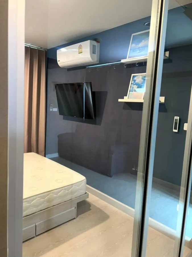 ให้เช่า Niche id Sukhumvit 113 ห้องมุม มาพร้อมการตกแต่งที่ครบครัน น่าอยู่ รีบจองเลย
