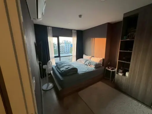 Urgent sale: The Origin Sukhumvit 105, spacious room with usable space, hurry and reserve now!