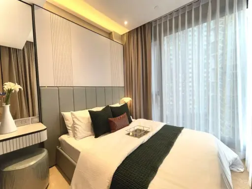 Quick rent, Ashton Asoke Condo, elegant decorated room, looks expensive, with good built-in You can't miss