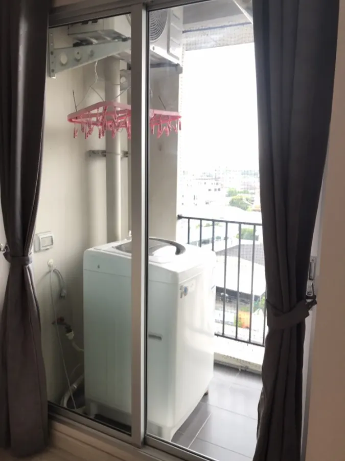 For rent, Plum Condo Chokchai, 4 nice rooms, great price, convenient, complete, finish here, I can tell you that you must not miss it.
