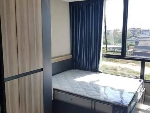 Urgent sale, Condo The Cube Station Ramintra 109, room ready to move in. Complete with amenities, hurry and buy now.