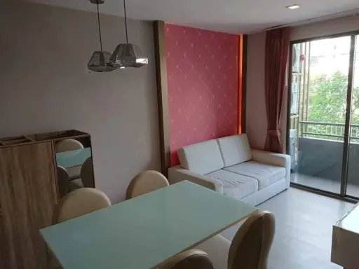 For rent sell:Metro Luxe Ratchada, 3rd floor (corner unit),Building A. Built-in furnishings and fully furnished. You definitely need to book this one! images