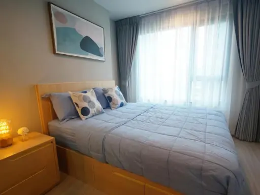 Wow, for rent, Life Ladprao, brand new room, 1 bedroom, ready to move in. Why are you waiting? Hurry up to reserve. images