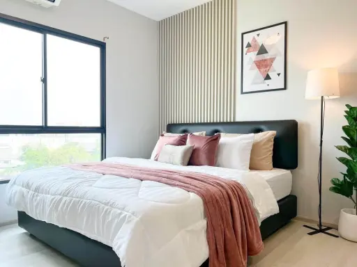 For sale, Unio Rama 2-Tha Kham, 7th floor, has a natural view, STUDIO room decorated, looks good, very stylish, hurry up to reserve it. images