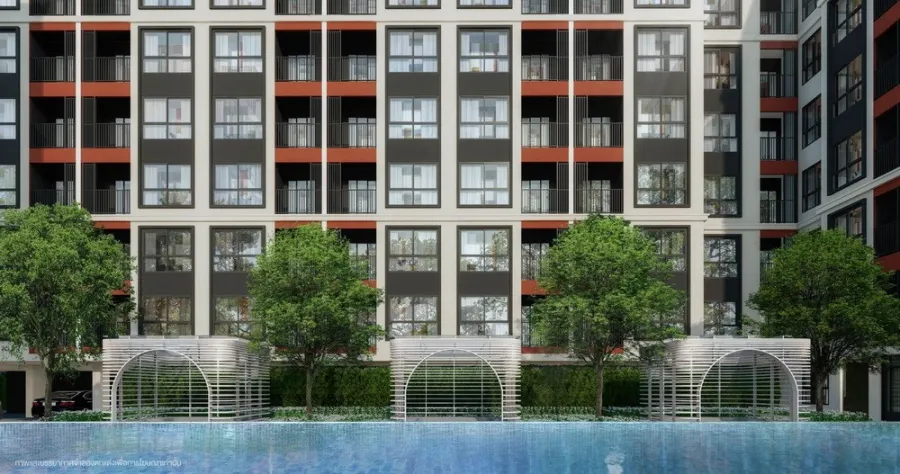 For rent: Niche Mono Rama 9, 6th floor unit. Fully furnished, great location, pool view. Book now!