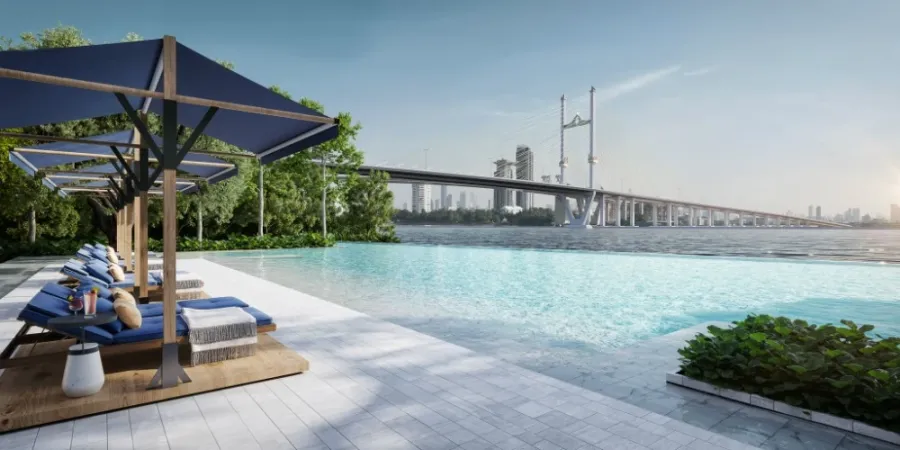 ขายดาวน์ NUE RIVEREST Ratburana ชั้น 8 โครงการดี ตำแหน่งห้องสุดปัง จองเลย ห้ามพลาด