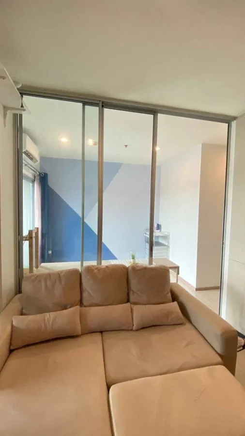 For rent!! Condo Niche Mono Sukhumvit-Puchao, 8th floor, Building B, fully furnished. Ready to move in, don't miss it!!