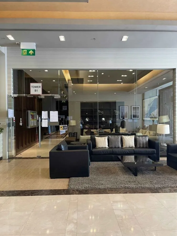 Belle Grand Rama 9 for sale, spacious room, large sofa, unblocked view, don't just look at it, hurry up and book.