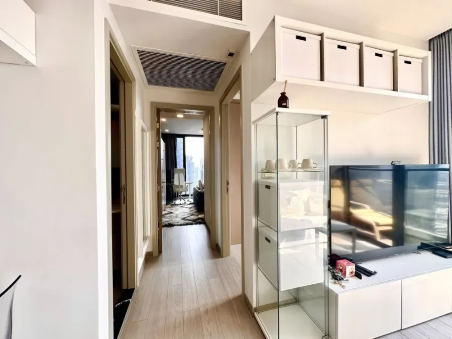 For sale One9Five Asoke-Rama 9, large room, comfortable, 30th floor, high view, come and own it today.