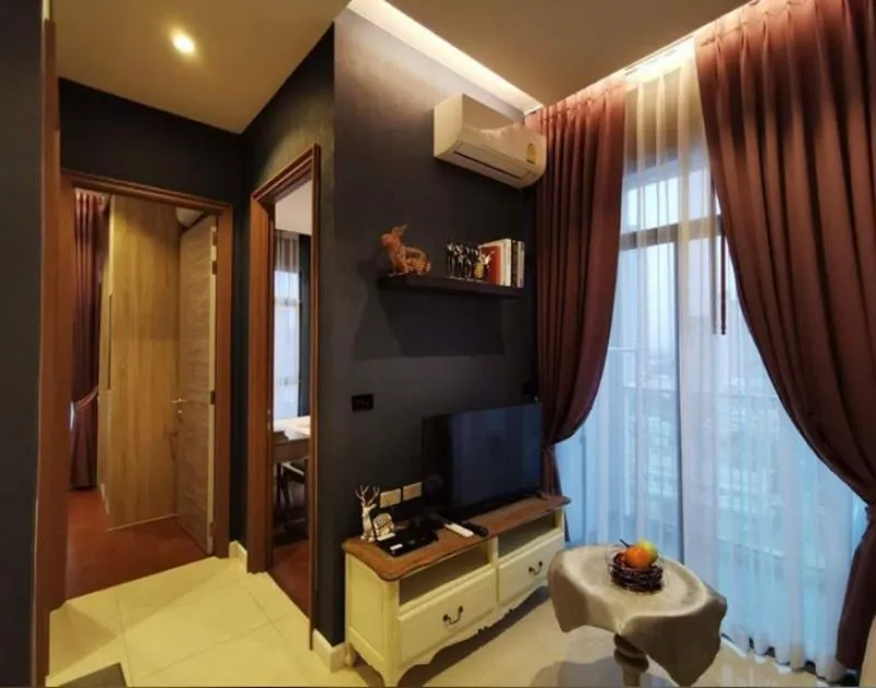 Condo for rent, Mayfair Place Sukhumvit 50, 14th floor, very beautiful room, ready to move in.