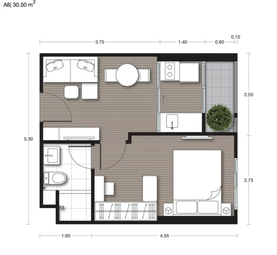 ขายดาวน์ Nue Noble รัชดา-ลาดพร้าว 1 Bedroom ชั้น 24 ห้องทิศเหนือ รีบมาจับจองเป็นเจ้าของได้แล้ววันนี้
