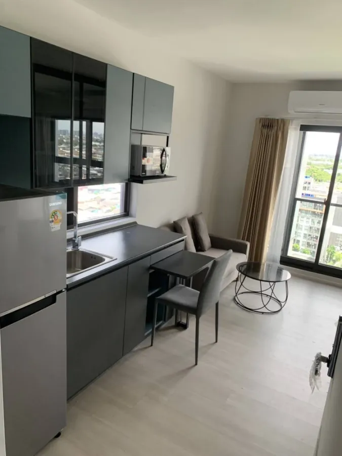 For rent!! Condo The Key MRT Phetkasem 48, 12A floor, corner unit, very beautiful, fully furnished, ready to move in! Reserve now!!