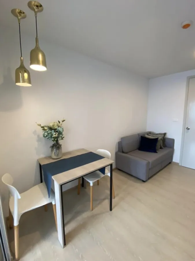 For rent THE KITH LITE Bangkadi-Tiwanon The room is decorated in modern style, very pleasant, very cheap price, move now.