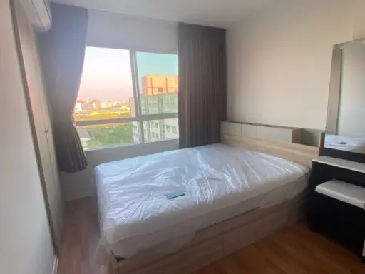 For rent, Lumpini Ville Ratchaphruek-Bangwaek, 8th floor, beautiful view, fully furnished. Not booking is considered a mistake.