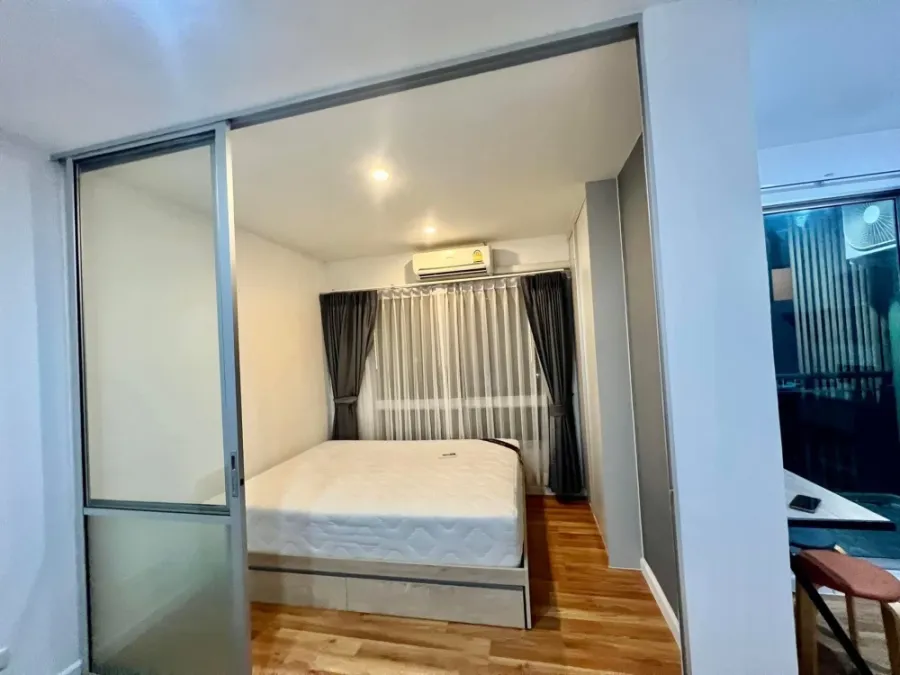 ขาย V Condo Ladkrabang ห้องพร้อมอยู่ เฟอร์พร้อม มาแต่ตัวเข้าอยู่ได้เลย++