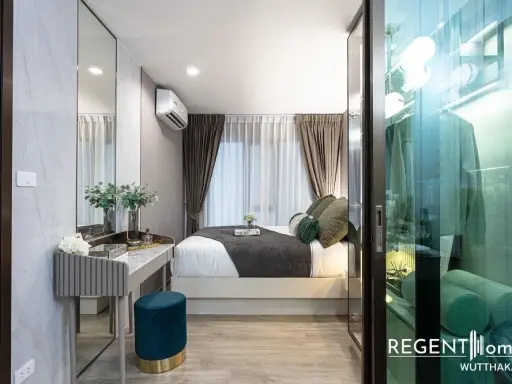 Down payment sale for Regent Wutthakat, Building A, 23rd floor, Room 16, east side, comes with a very special price. Hurry and reserve now!