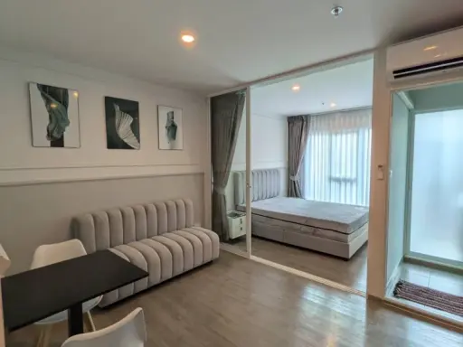 ให้เช่าคอนโด Regent Home Bangna ห้องกั้นอยกอย่างดี ราคาอย่างโดน ครบจบที่เดียว มาแต่ตัวเข้าอยู่ได้เลย
