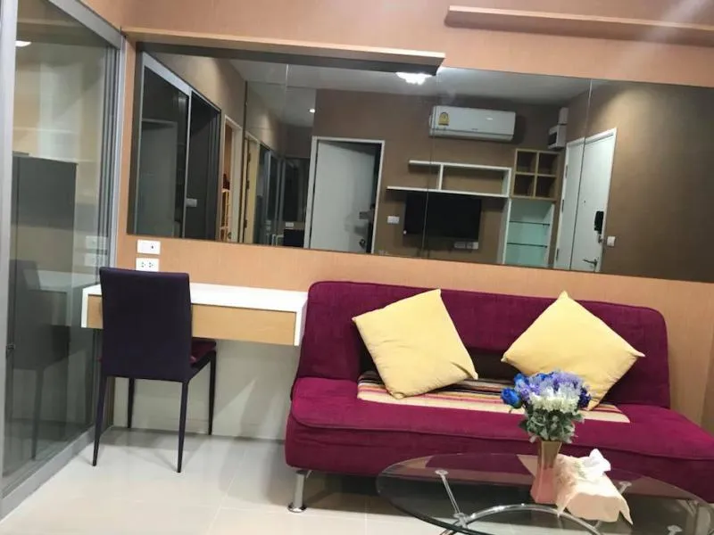 For rent, Aspire sukhumvit 48, beautiful room, fully furnished, 1 bedroom, 1 bathroom, good value