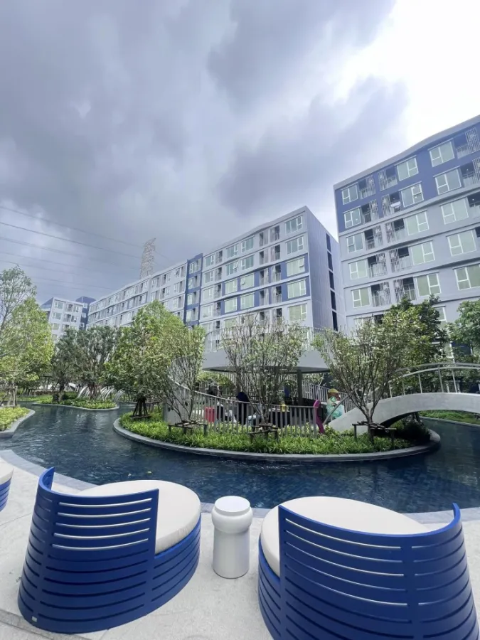 ให้เช่า Kave Town Island แต่งห้อง Built-in เครื่องใช้ไฟฟ้าครบครัน มาแต่ตัวเข้าอยู่ได้เลย อย่ารอช้า