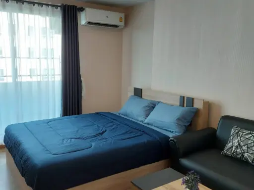 For rent, Plum Condo Phaholyothin 89, airy, open, inviting room, complete with electrical appliances, book now, hurry up.