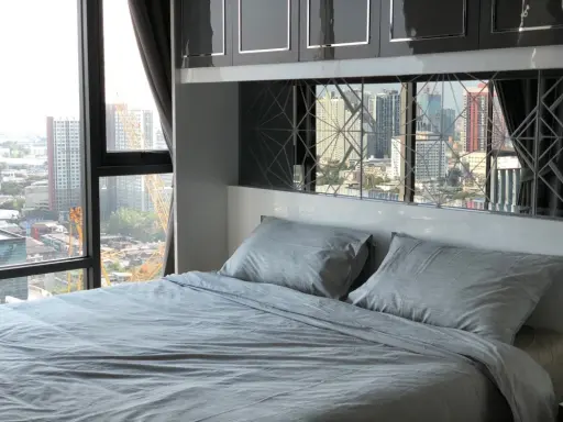 For rent!! Condo Rhythm Sukhumvit 42, new room, fully furnished. Carry your bags and get ready to move in. Reserve now!!