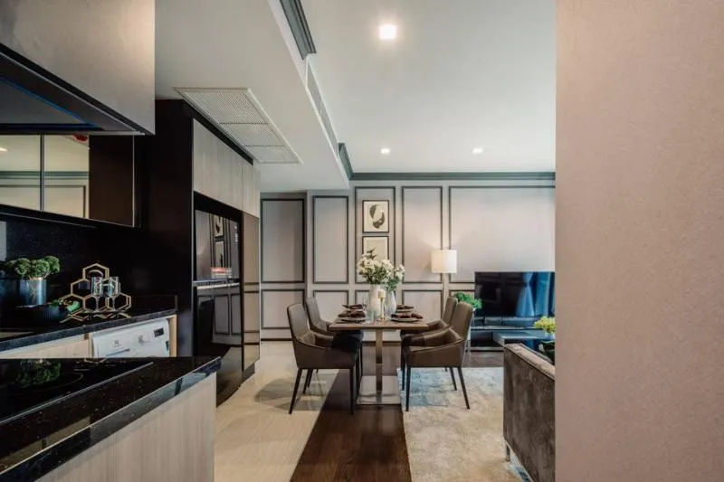 The Line Ratchathewi For Rent!!! 2ห้องนอน 2ห้องน้ำ ขนาด60 ตร.ม. ห้องหรูดูแพงมาก ช้าอดแน่ๆงานนี้