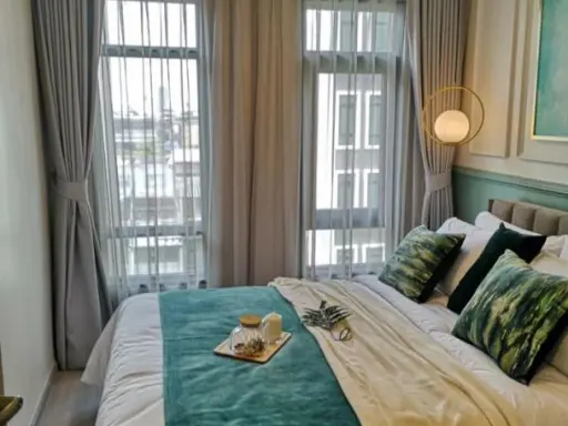 Aspire Asoke-Ratchada คอนโดให้เช่า ห้องใหม่ แต่งสวย เฟอร์แน่น เครื่องใช้ไฟฟ้าครบ จบที่ห้องเดียว