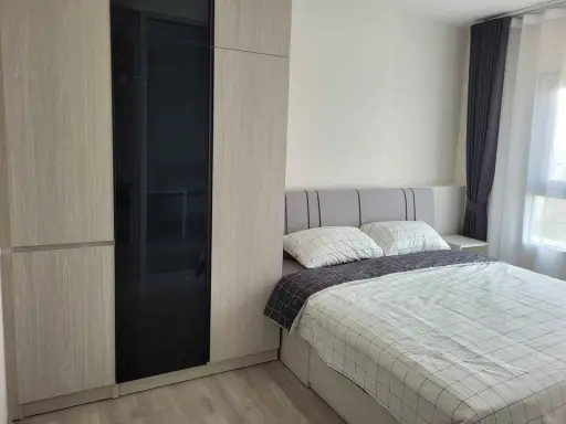 Condo for sale, Niche Mono Ramkhamhaeng, nice room, good size, fully furnished, high floor, beautiful view, don't miss it images