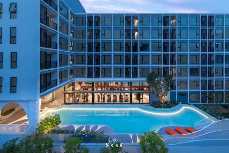 For rent Kave Seed Kaset 1 bedroom 1 bathroom 6th floor comes with a great price. Hurry and reserve now. Don't miss out.