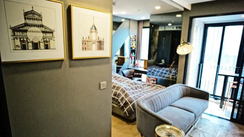 Wow, Condo for rent Ashton Chula-Silom, beautiful room, fully furnished, ready to move in. Hurry up, hurry up