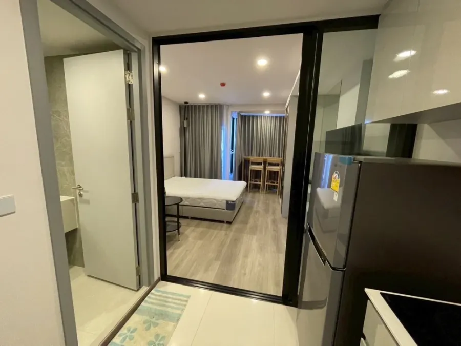 Condo for rent SOHO BANGKOK Ratchada, room ready to move in Complete facilities Don't hesitate to book now.