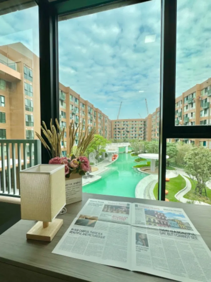 ให้เช่า ทาวน์ ไอส์แลนด์ ชั้น 5 Fully Furnished แต่งครบ สนใจรีบจองเลย ห้ามพลาด