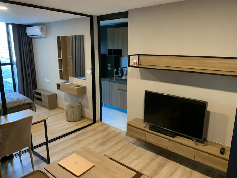 Sell for rent!! Condo The Cube Loft Ladprao 107, beautiful room, good price like this, can't be found anymore, hurry up and book now!!