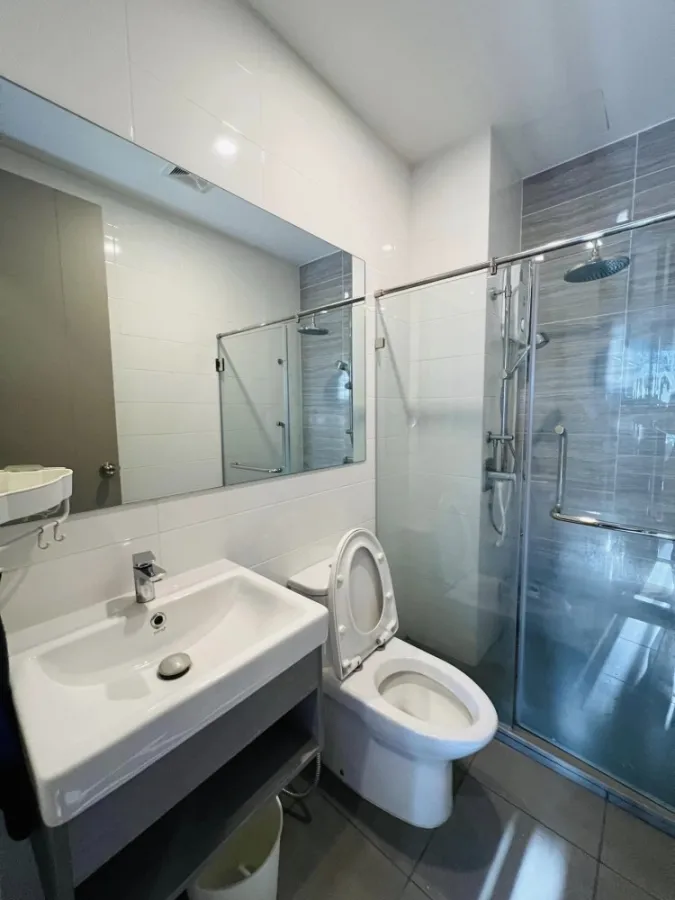 ให้เช่า KnightsBridge Prime อ่อนนุช ชั้นสูง เฟอร์นิเจอร์ครบ ห้องตกแต่งเรียบง่ายน่าอยู่ จองเลยจ้า