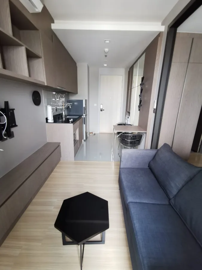Condo for sale, M Chatuchak, decorated room, built-in, very beautiful, very livable, everything is complete, pets can be accommodated, hurry to reserv