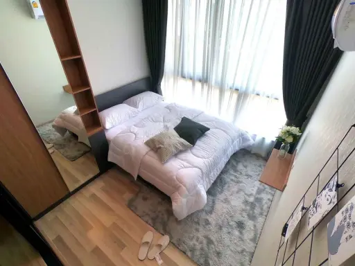 Condo for rent, The Cube Premium Ramintra 34, nice room, complete amenities, move quickly.
