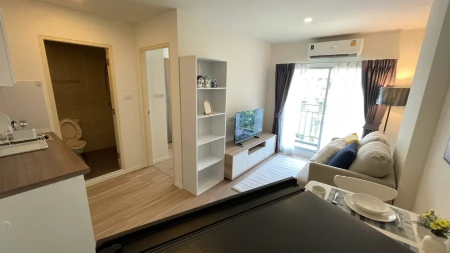 ให้เช่า Lumpini Ville Pranangklao-Riverview ชั้น 5 ห้องแต่งครบ น่าอยู่ จองเลย